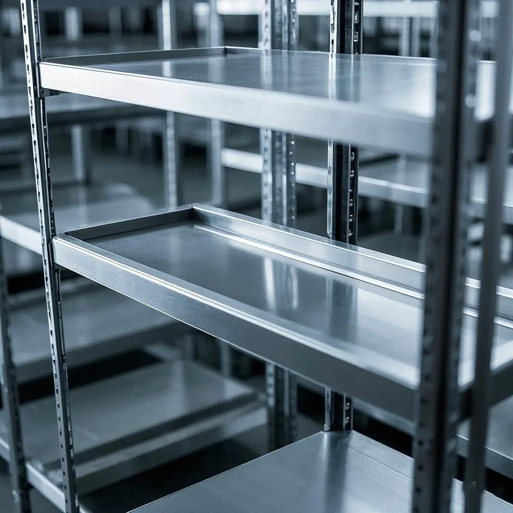 Полица за дисплеј од нерђајућег челика